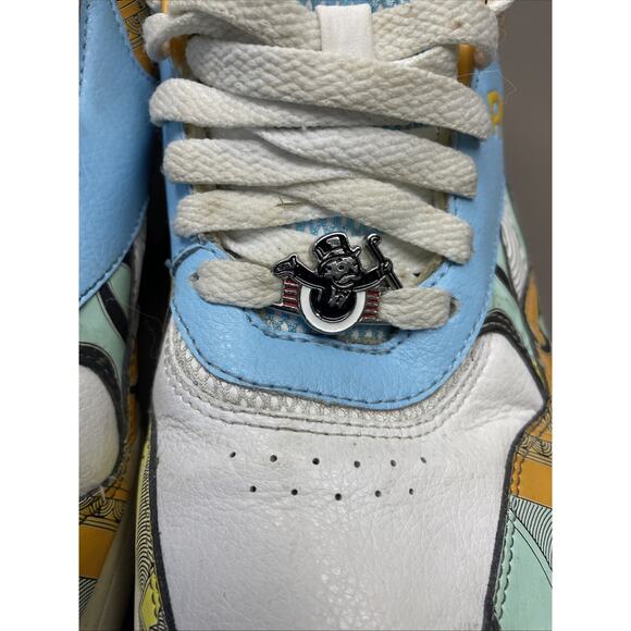 REEBOK X Hasbro Vintage Monopoly Money‎ Courtee Mid Sneakers RARE 7.5 US EU 40